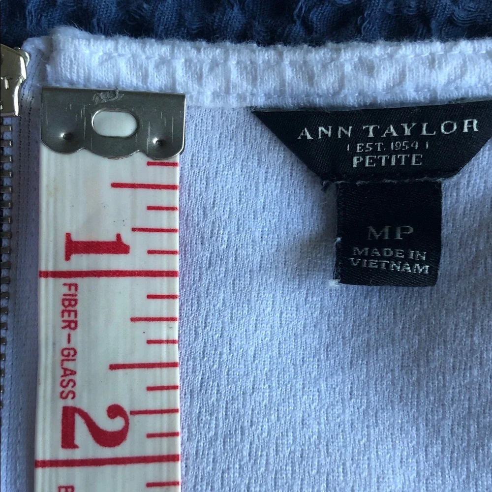 Ann Taylor Peplum Sleeveless Top size MP - Picture 11 of 14